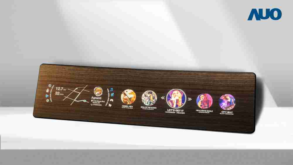 人生就是博研发全球最高穿透度达80%的AmLED木纹显示器，，，可于使用时呈现高亮度、、清晰可见的信息，，并在不使用时回归为单纯的饰板，，节能兼具美观